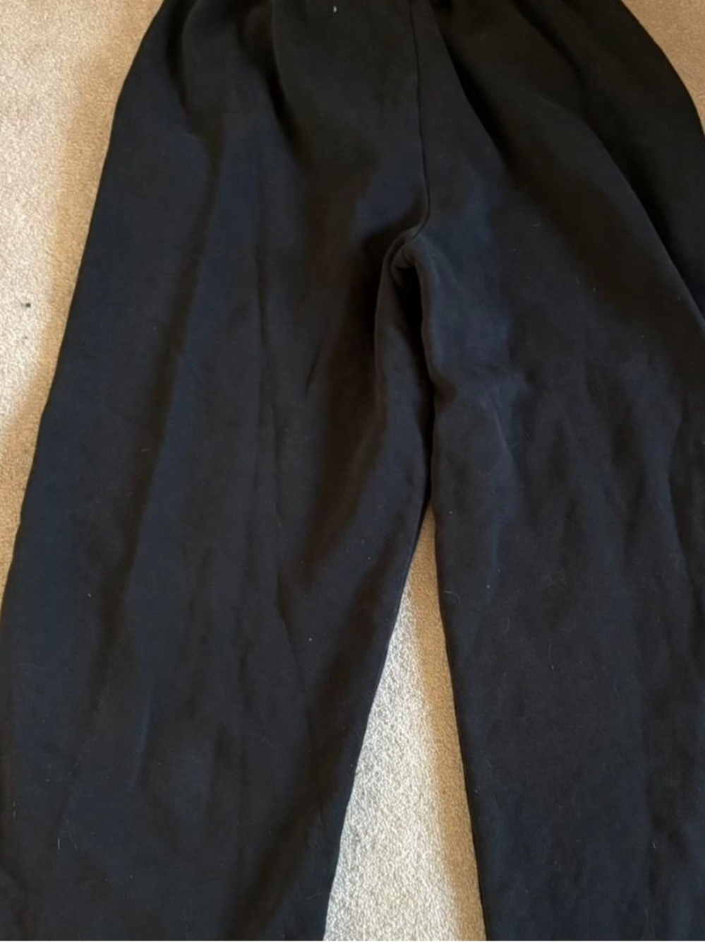 Urban Outfitters Black Wide Leg Drawstring Pants - Picture 3 of 3